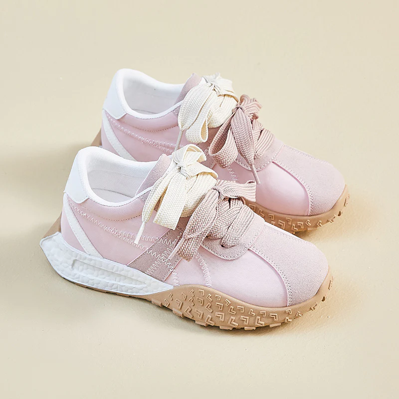 2025 ins Korean version of Forrest Gump shoes women's tide  spring new height increase student running sports leisure street shot RD4319 - Deanwangkt