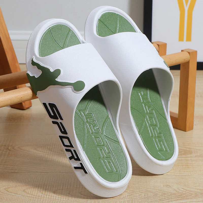 DEANWANGKT Older Children Slippers Summer Trendy Outdoor Home Indoor Bath Non-Slip Thick Bottom Wear-Resistant Outdoor Children's Sandals - Deanwangkt