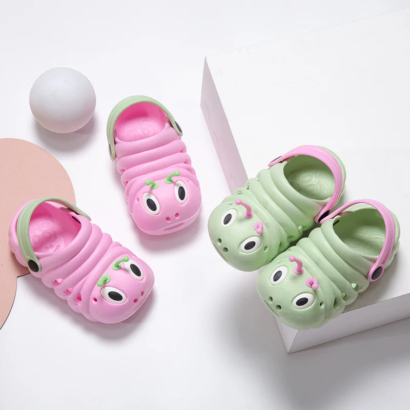 DEANWANGKT Third Generation Upgraded Caterpillar Summer Cute Unisex Shoes Hole Cartoon Children's Sandals Baby Shoes One Piece Dropshipping - Deanwangkt