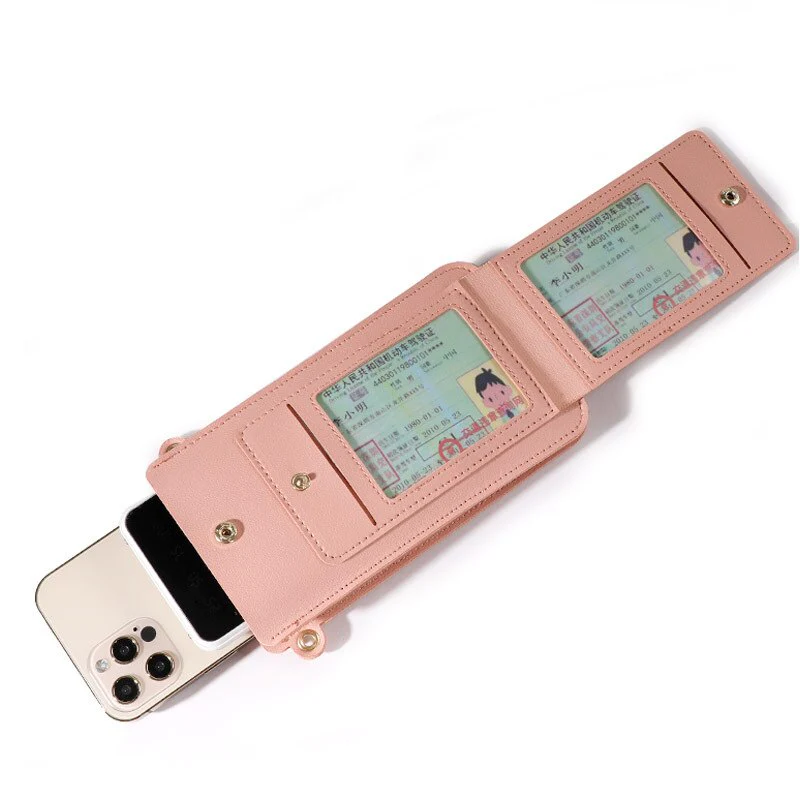 deanwangkt - Fashion Multifunction Touch Screen Mini Shoulder Bag Woman Daily Clutch Bolsas Women's Crossbody Bag Wallet Handbag Purse - Deanwangkt