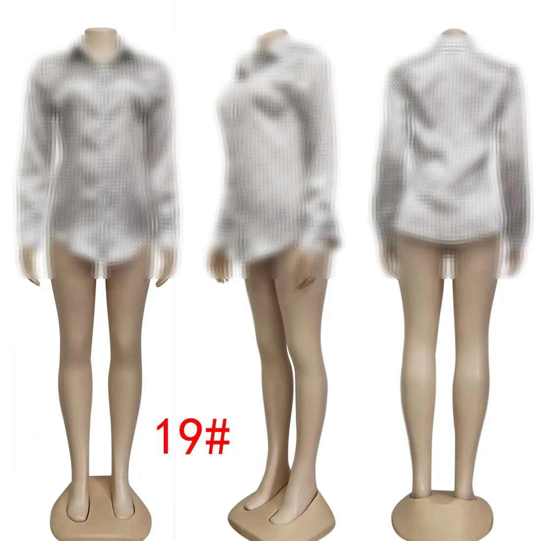 Luxury Women Blouses Shirts Designer Shirt Tops Long Sleeve Slim Fit Shirt Free Ship - Deanwangkt
