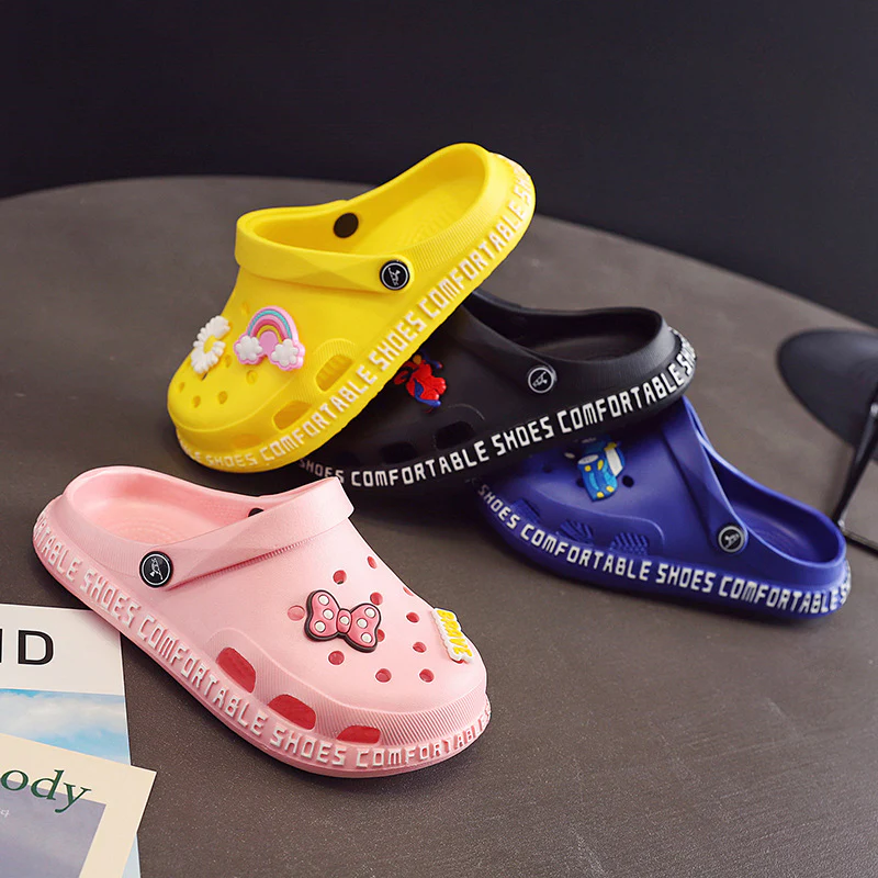 DEANWANGKT Third Generation Upgraded Caterpillar Summer Cute Unisex Shoes Hole Cartoon Children's Sandals Baby Shoes One Piece Dropshipping - Deanwangkt