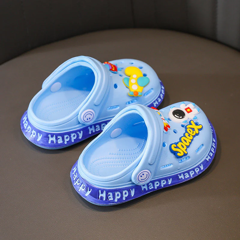 DEANWANGKT Children's Shoes Wholesale Children's Slippers Summer Outdoor Boys' Hole Shoes Anti-Slip Beach Shoes Girls' Sandals - Deanwangkt