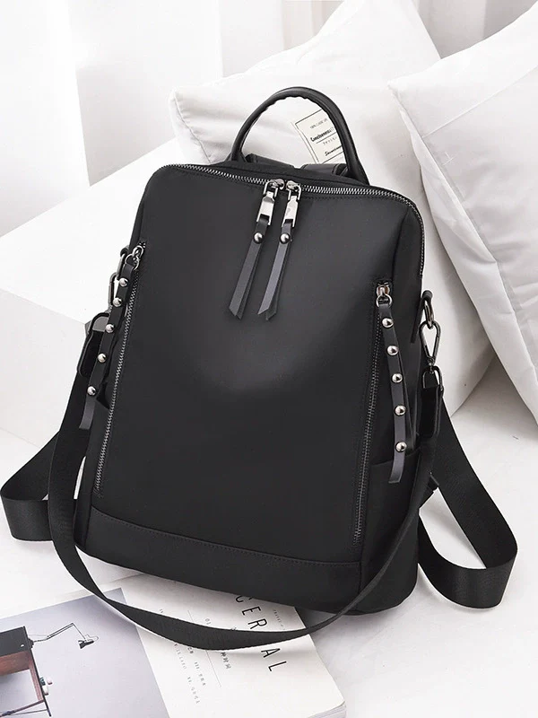 Backpack Women's  New Fashion Versatile Large Capacity Travel Multifunctional Women's Backpack Student School Bag Women - Deanwangkt