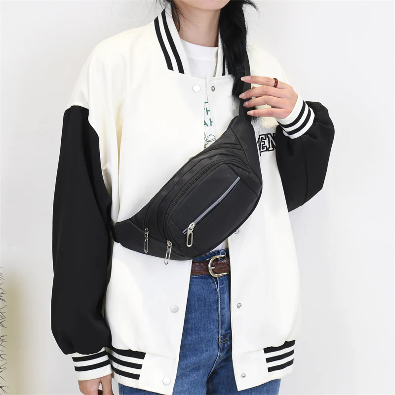 deanwangkt  Men's Belt Bag Wholesale Lightweight Multi-Purpose Mobile Phone Waist Bag Business Collect Money Men and Women Outdoor Leisure Slanted Chest Bag - Deanwangkt