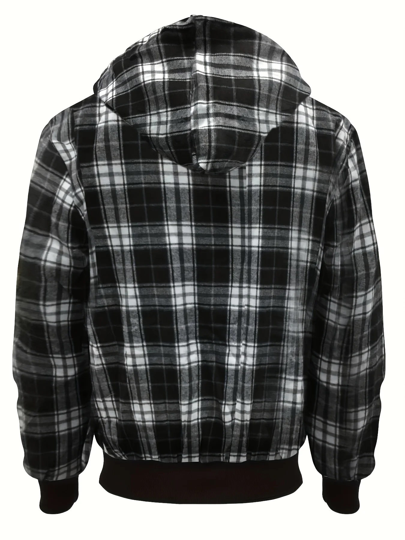 Heavyweight Sherpa Hoodies for Men, Thick Fleece Lined Full Zip Up Winter Warm Sweatshirts Work Jackets - Deanwangkt