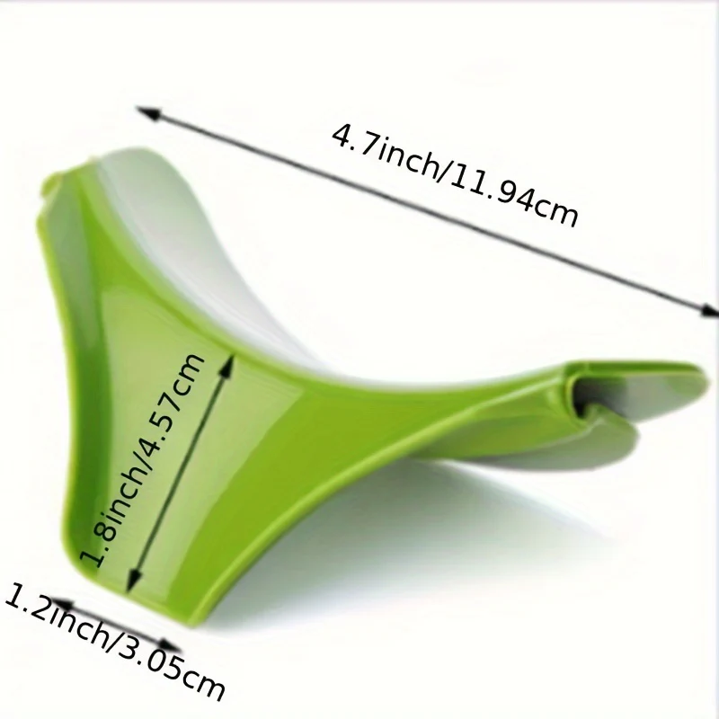 1pc Silicone Pour Soup Spout - Food-Grade, Heat-Resistant Kitchen Gadget for Easy Pouring & Splash Prevention - Deanwangkt