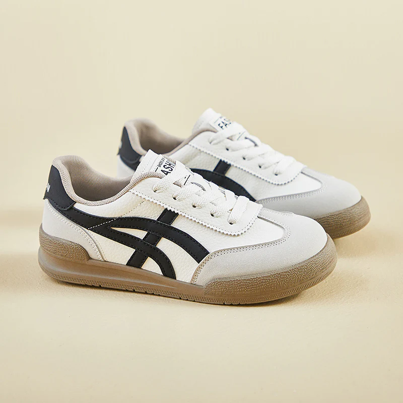 2025 spring white shoes new Korean version ins female students platform heightening sports board shoes casual street shot XFX61 - Deanwangkt