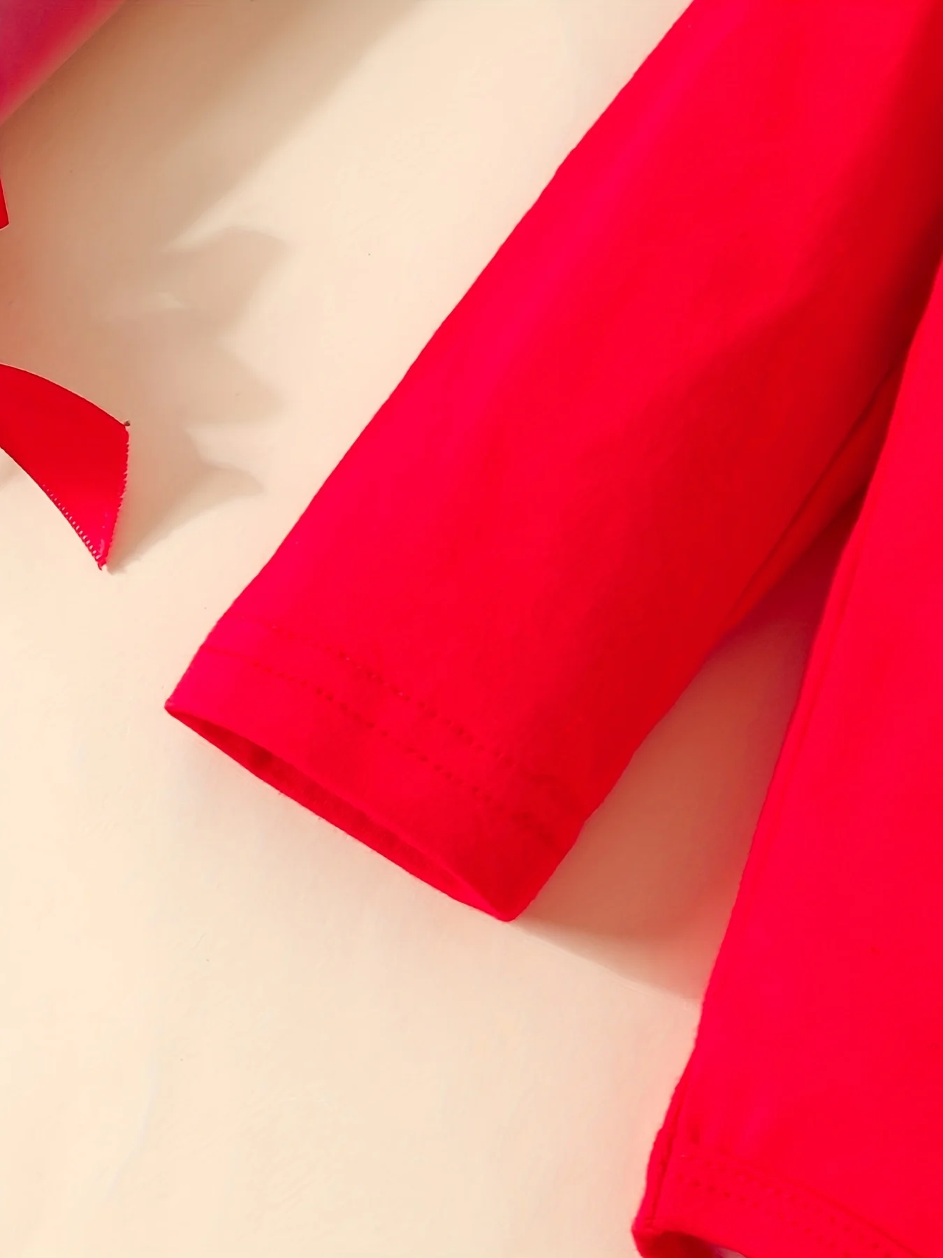 3pcs Christmas Outfits - Flying Sleeve Long-sleeved Romper + Bowknot Trousers Set with Free Headband - Deanwangkt