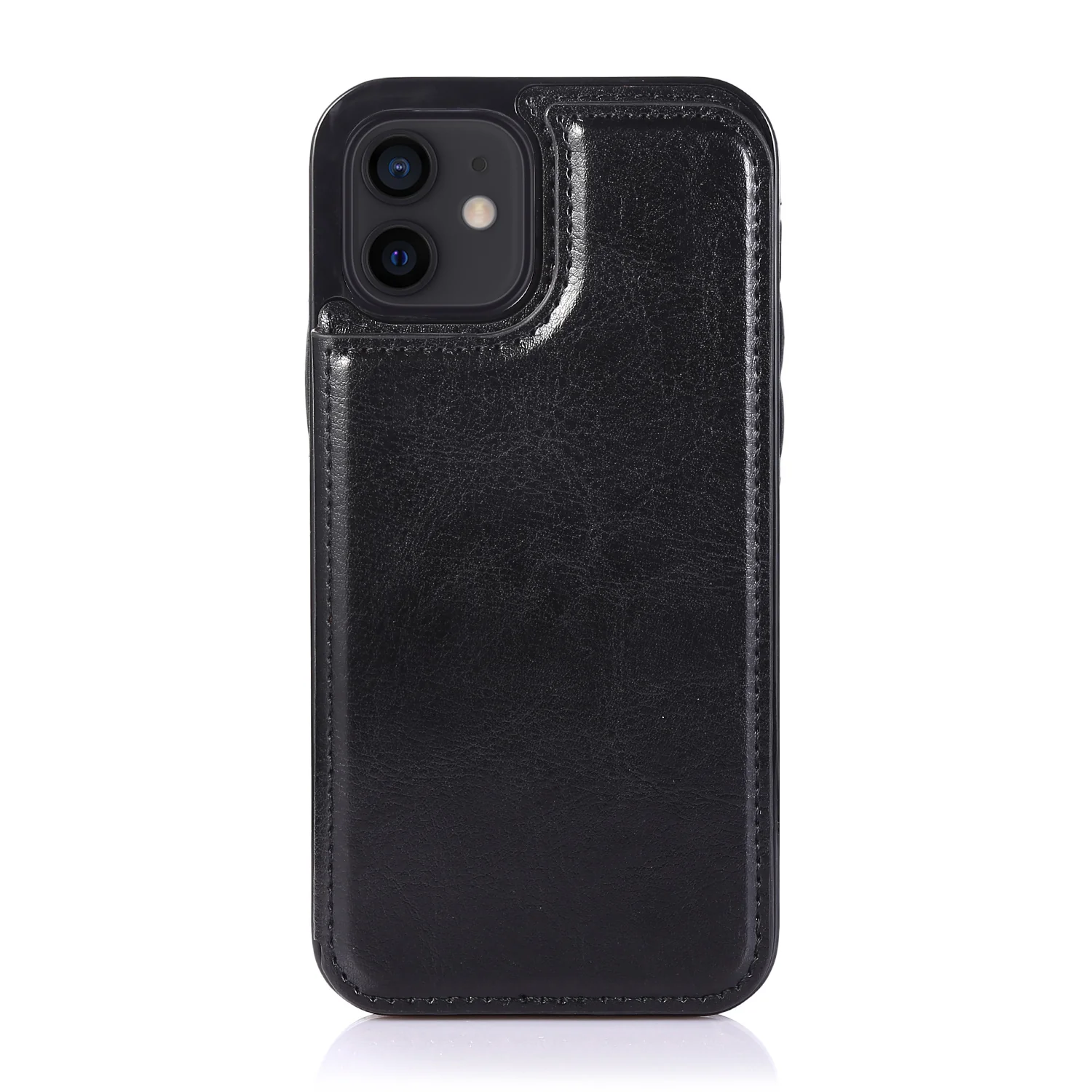 Premium PU Leather Wallet Phone Case with Card Slots and Magnetic Closure - Slim-Fit Design for iPhone 11, 12, 13, 14 Series & More - 4G/5G Compatible - Deanwangkt