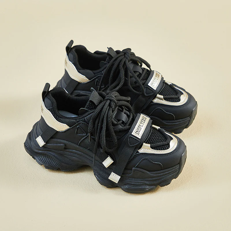 2025 ins Korean version of the new dad shoes for women  spring student sports running casual shoes platform height increase ZL7525 - Deanwangkt