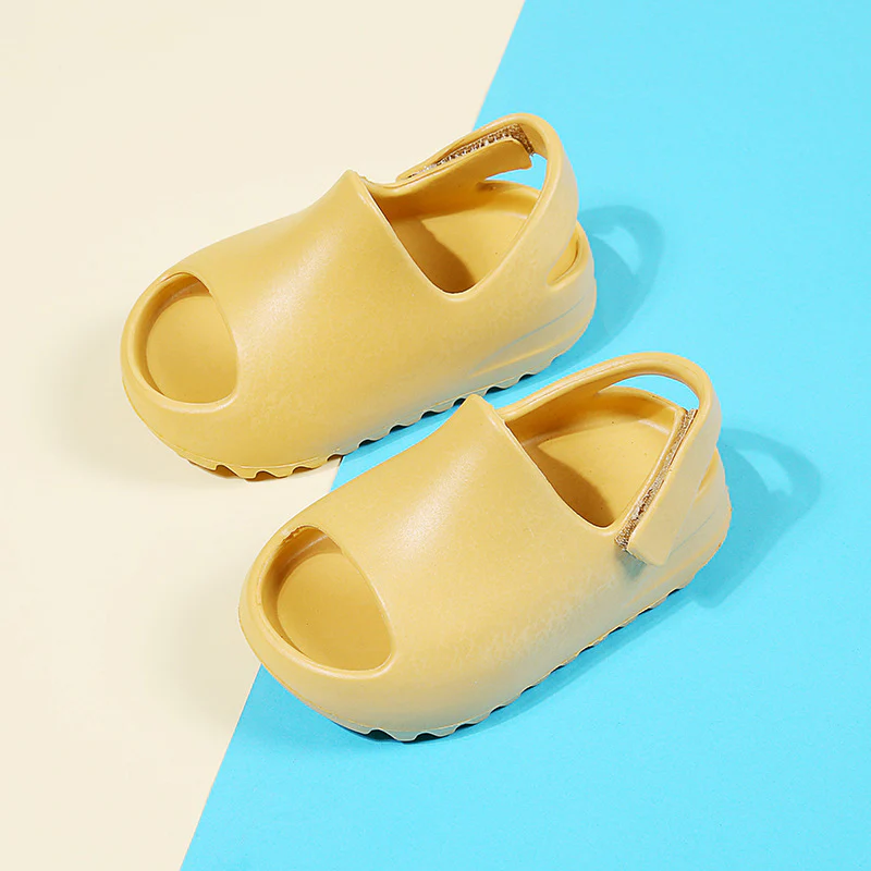 DEANWANGKT Children's Coconut Slippers Summer Wholesale Home Boys and Girls Parent-Child Baby Thick Bottom Anti-Slip Heel Outdoor Slippers - Deanwangkt