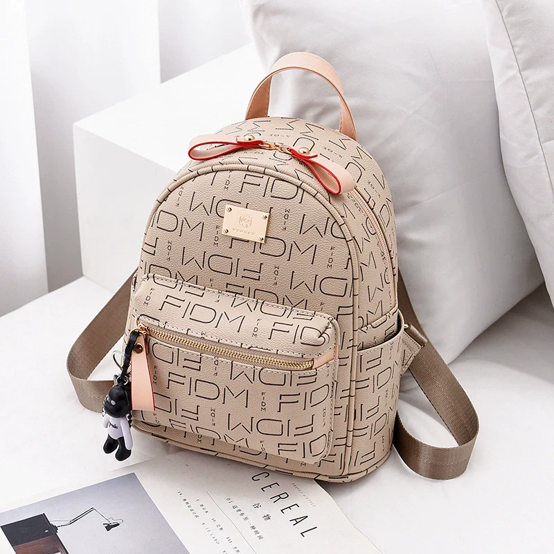 Backpack Women's Bag  New Fashion Commuter School Bag Printing Lightweight Large Capacity Temperament Backpack - Deanwangkt