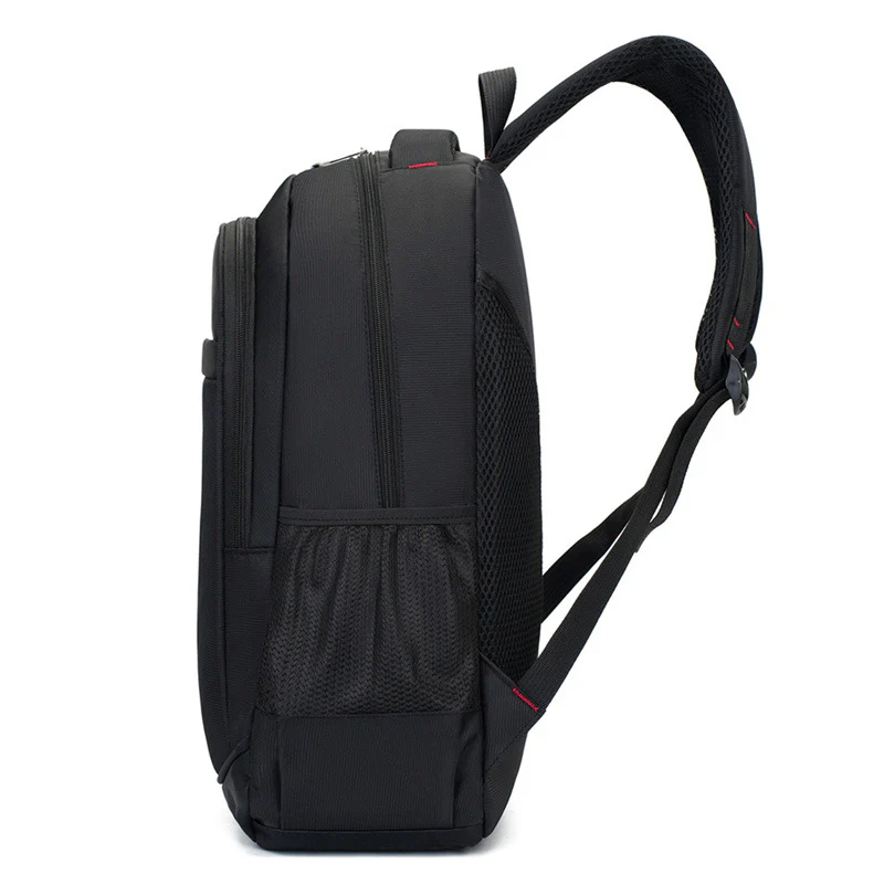 DEANWANGKT 2025 Business backpack men's high-end laptop bag college student schoolbag leisure middle school student large-capacity backpack - Deanwangkt