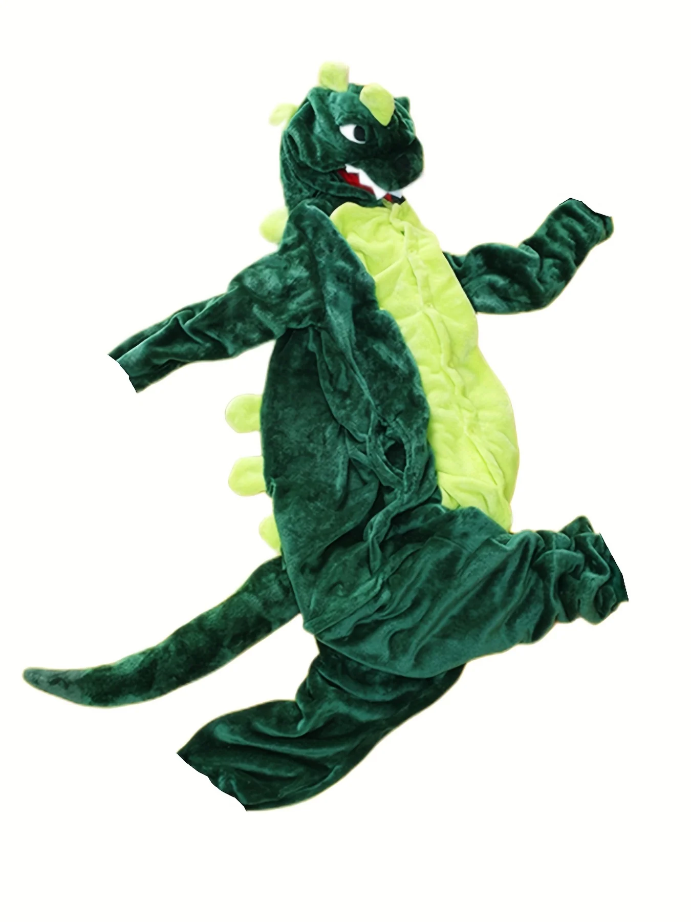 Comfy Unisex Dinosaur Onesie Pajamas - Hooded, Durable Knit for Parties & Cosplay - Deanwangkt