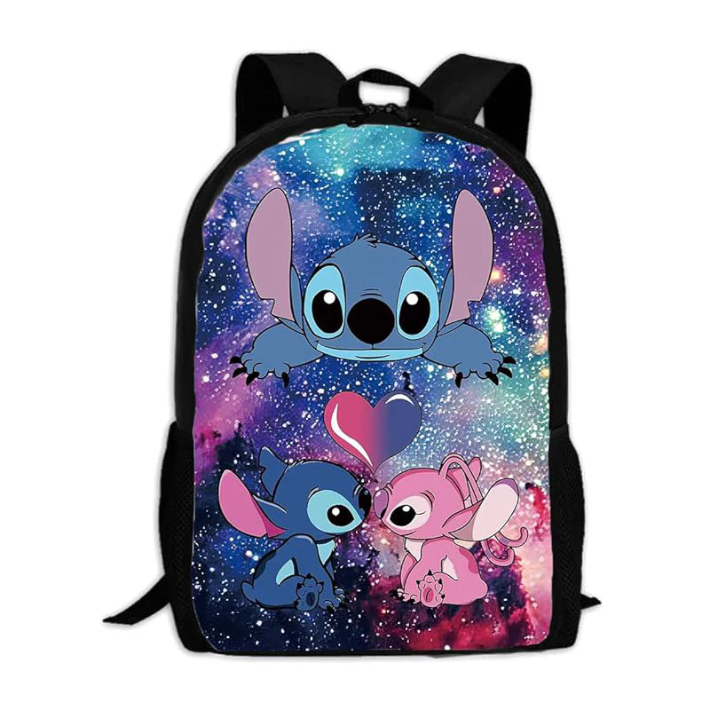 Cross-Border Schoolbag 3D Printing Stitch Primary School Student Schoolbag Stitch Backpack Cartoon Children Backpack Can Be Sent on Behalf - Deanwangkt