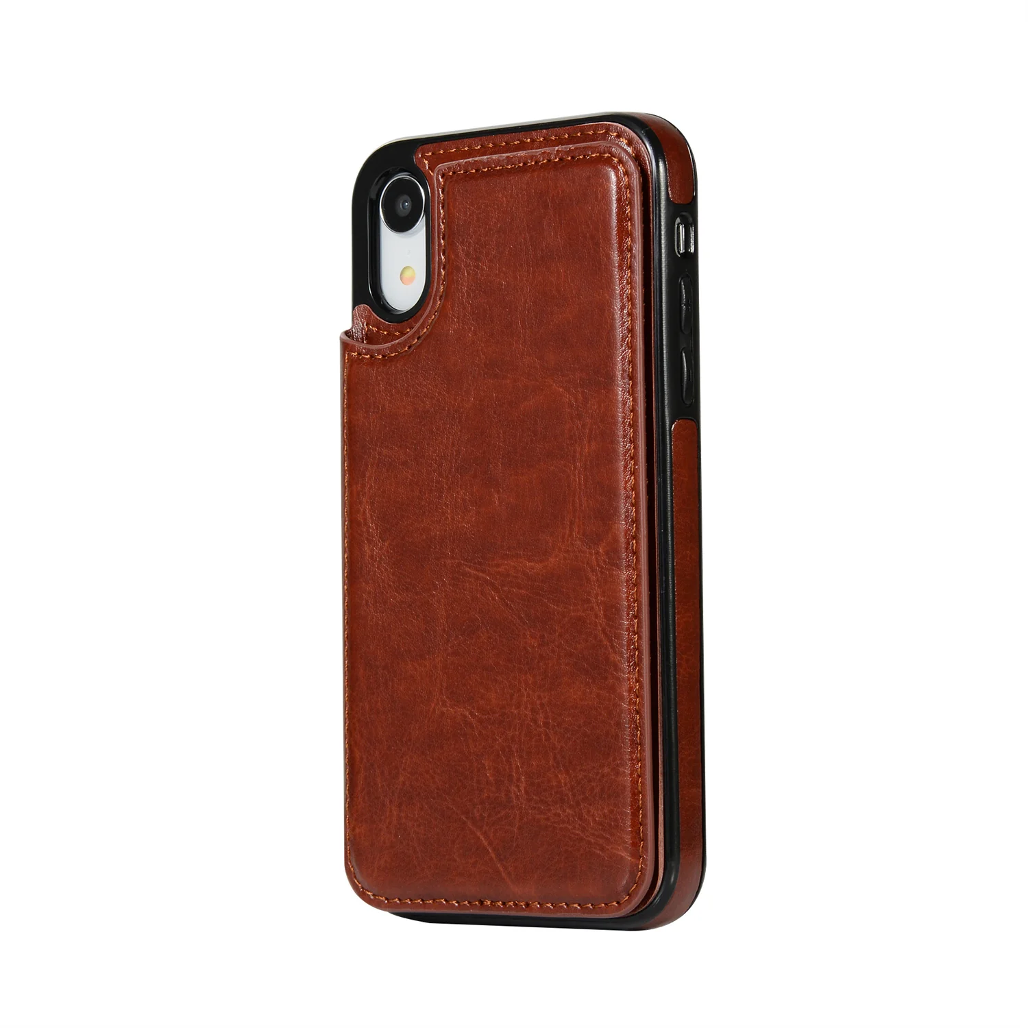 Premium PU Leather Wallet Phone Case with Card Slots and Magnetic Closure - Slim-Fit Design for iPhone 11, 12, 13, 14 Series & More - 4G/5G Compatible - Deanwangkt