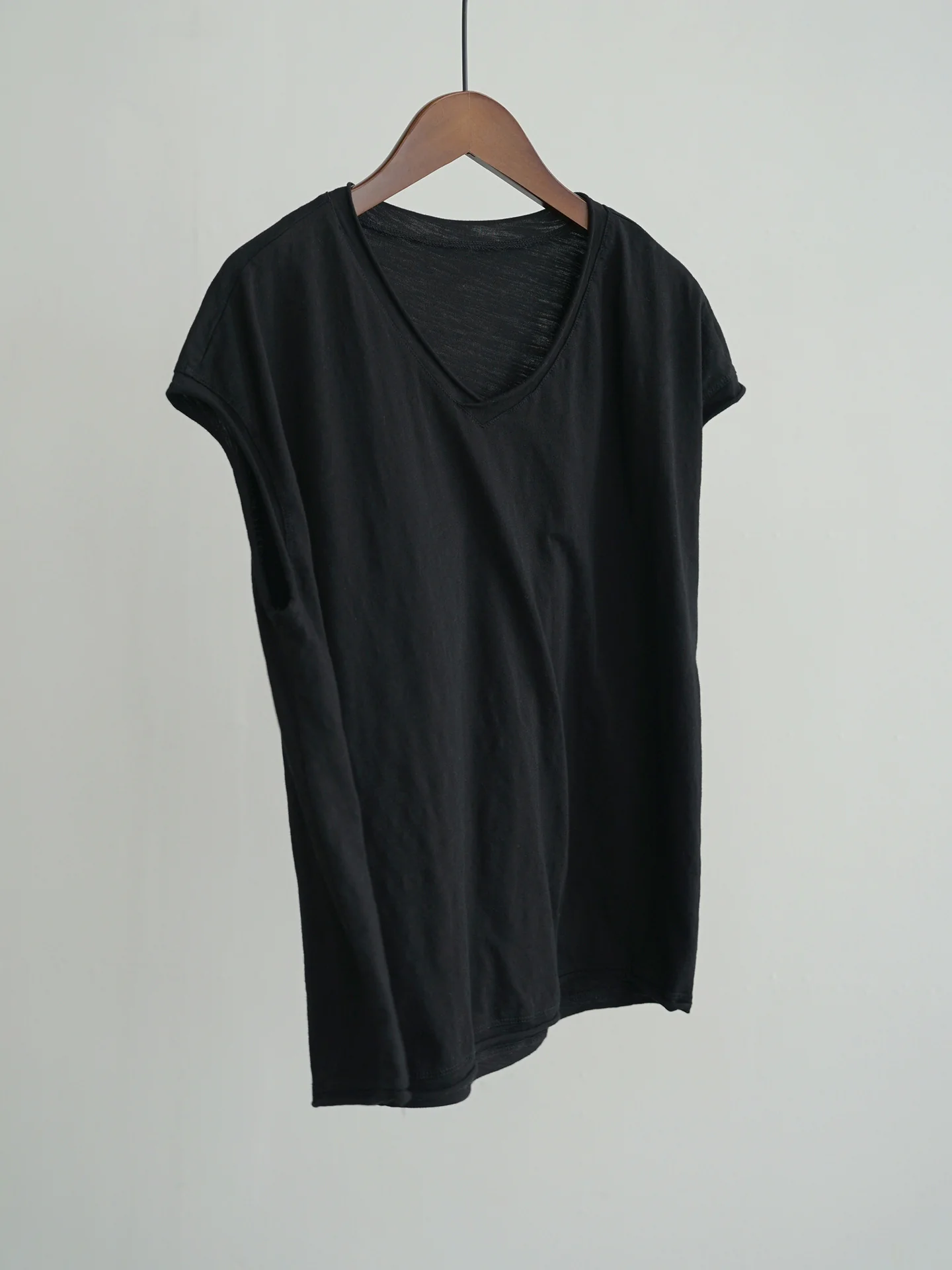 Original literary and artistic Xinjiang cotton is easy to wear and comfortable cotton T-shirt, summer bamboo cotton nostalgic versatile vest W25152 - Deanwangkt