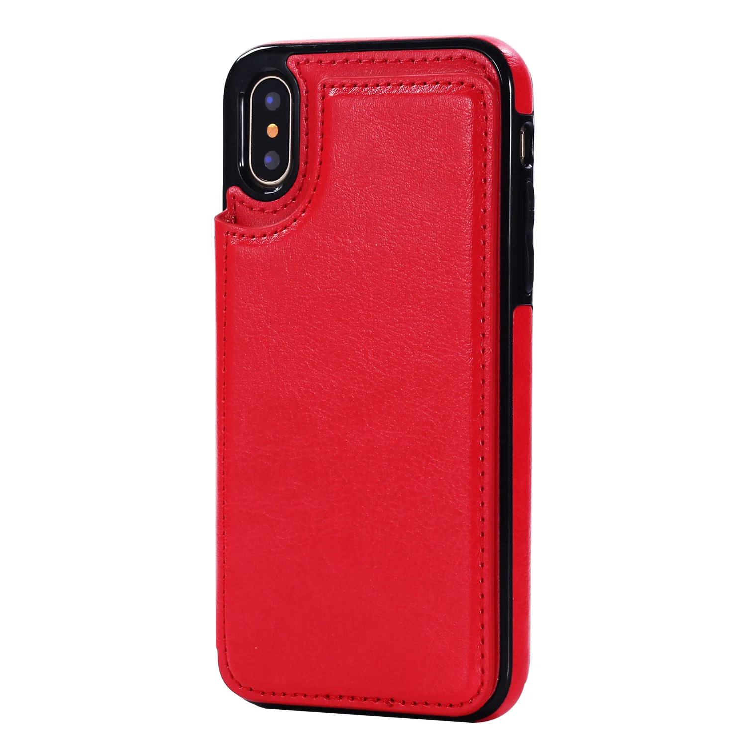 Premium PU Leather Wallet Phone Case with Card Slots and Magnetic Closure - Slim-Fit Design for iPhone 11, 12, 13, 14 Series & More - 4G/5G Compatible - Deanwangkt