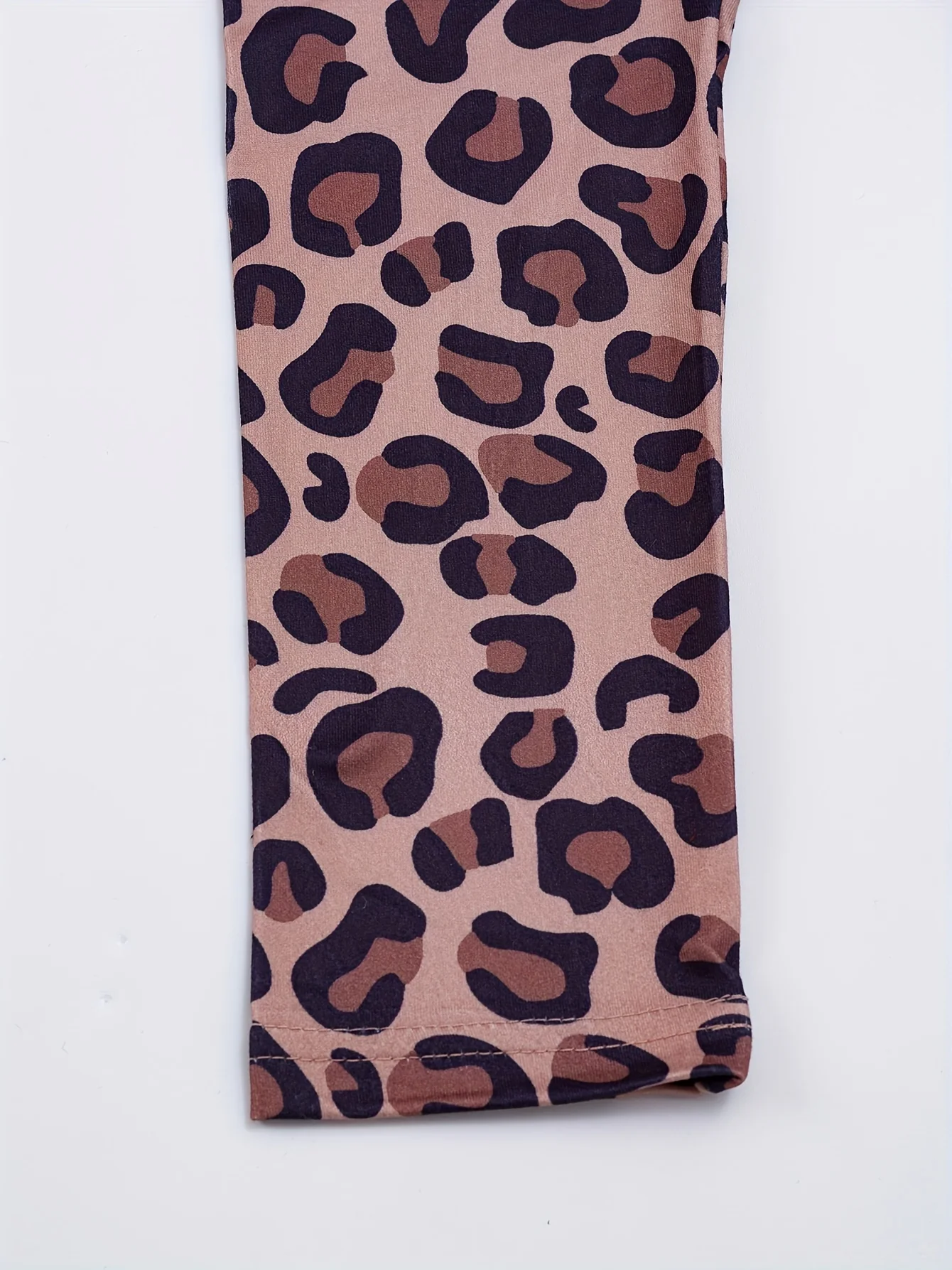 Christmas 2pc Cute Sets, Girls Santa Claus Print Flare Sleeve Top & Plaid Pants Kids Clothes For outdoor Party - Deanwangkt