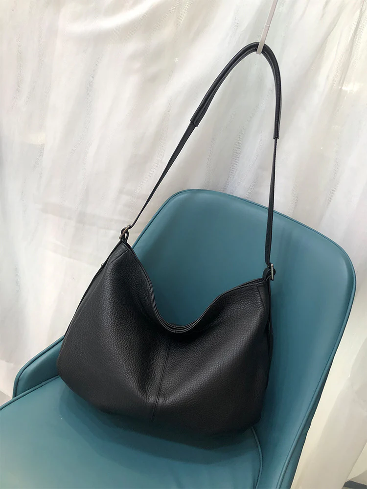 leather women's bags  new  fashion bags, the first layer of cowhide natural fall crossbody shoulder bag 1082 - Deanwangkt