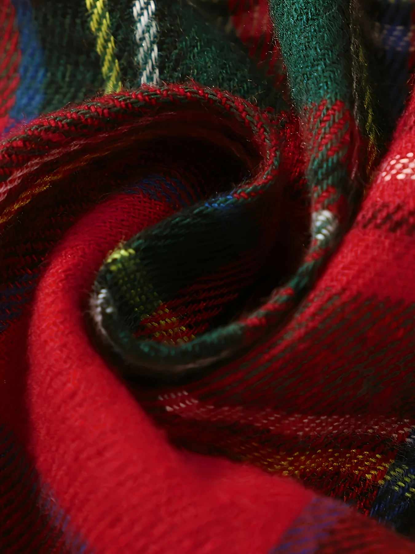 Girls' Plaid Long Sleeve Dress Set - Comfy Casual Wear with Contrast Collar, Includes Beret, Perfect for Winter and Fall Parties, Gift Idea - Deanwangkt