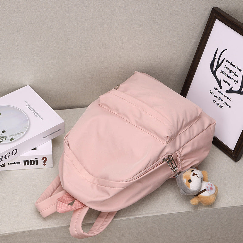 deanwangkt Factory Wholesale Backpack Nylon Ultra-Light Leisure Bag Japanese Large Capacity Travel Bag Junior High School Students Fashion Schoolbag - Deanwangkt