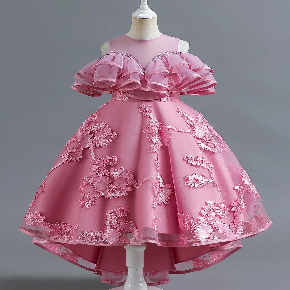 Girls Dress  Hot Trade New Little Girl Kids Dress Princess Dress Children's Dress Baby Clothes - Deanwangkt