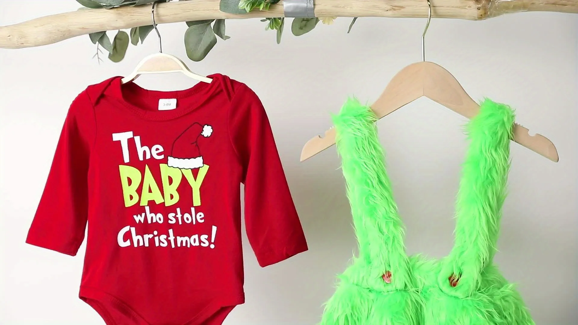 Baby Girls Cute Christmas Party Dress Or Pants Outdoor Set, Letter Printed Romper + Suspender Skirt/ Suspender Pants Two-pieces Outdoor Set, Combination Dress Up - Deanwangkt