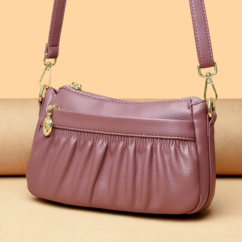 deanwangkt -  Summer New Small Single Shoulder Messenger Bag Women's Three-Layer Luxury Messenger Bag Zero Wallet Women's Purses - Deanwangkt