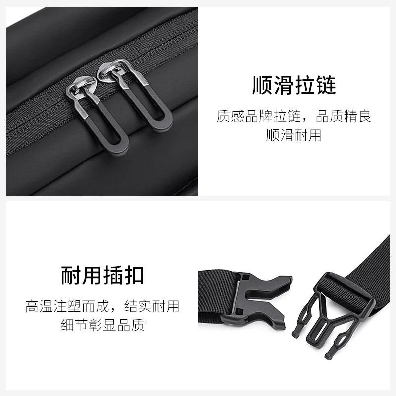 deanwangkt  Cross-Border Foreign Trade Chest Bag Men's Ins Men's Sports Bag Shoulder Bag Casual Boys Shoulder Messenger Bag Source Factory - Deanwangkt