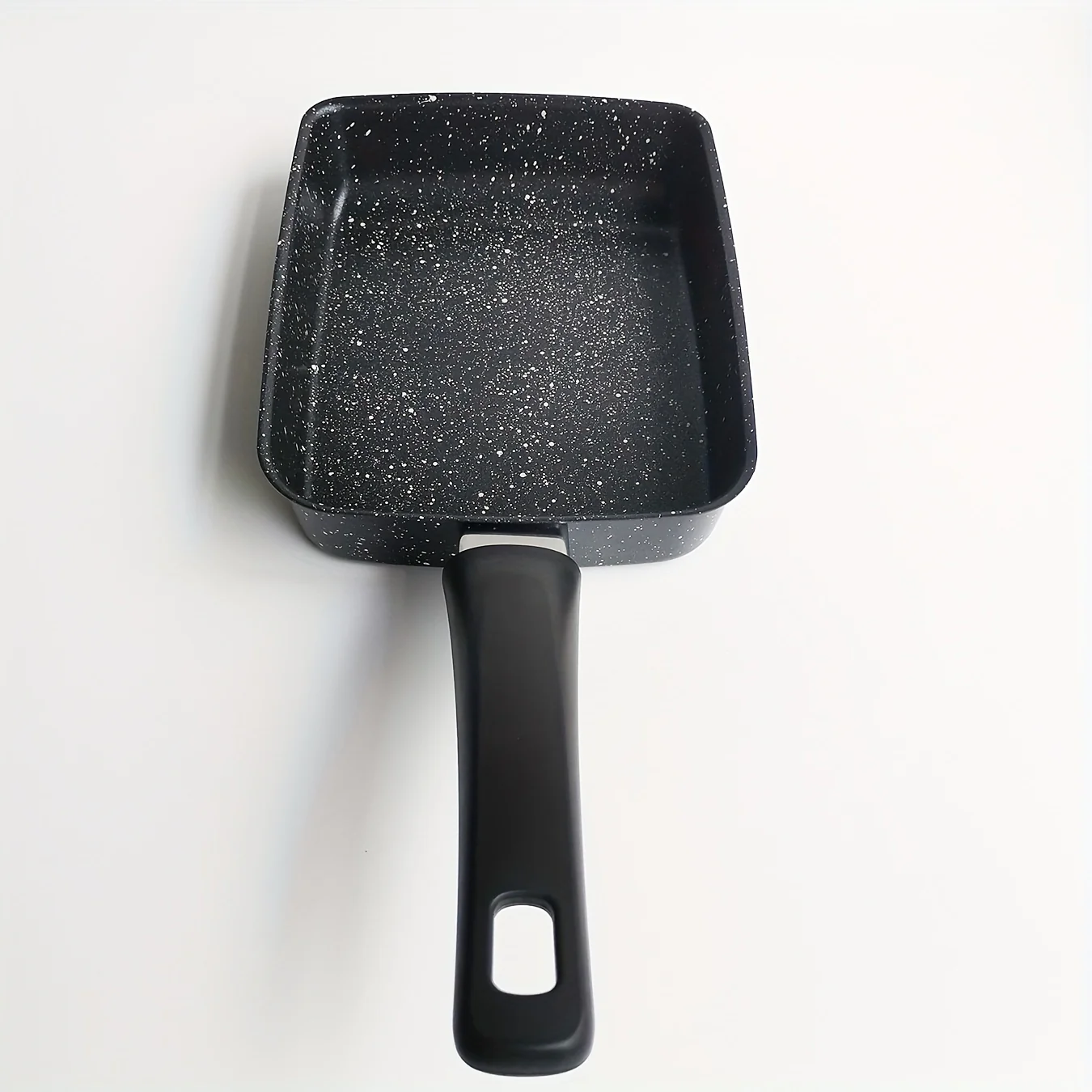 1pc Premium Tamagoyaki Square Egg Pan - Non-Stick Granite Stone Cookware, PFOA-Free, Induction Compatible, All Stoves Friendly, Easy Flip, Omelette Maker, Kitchen Essential for Breakfast Lovers - Deanwangkt