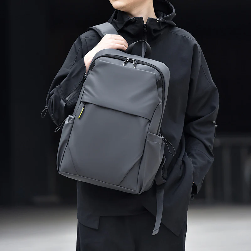 DEANWANGKT 2025 Laptop bag backpack 15.6 inch 17.3 inch large capacity anti-drop and shock-proof leisure travel bag men's backpack - Deanwangkt