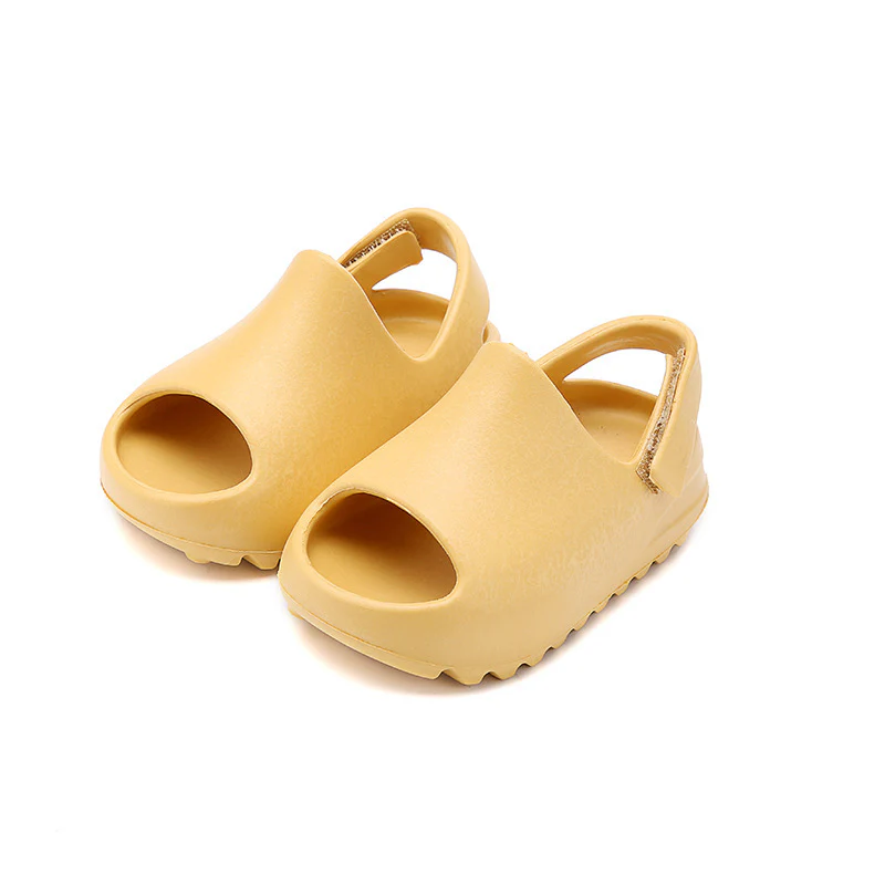 DEANWANGKT Children's Coconut Slippers Summer Wholesale Home Boys and Girls Parent-Child Baby Thick Bottom Anti-Slip Heel Outdoor Slippers - Deanwangkt