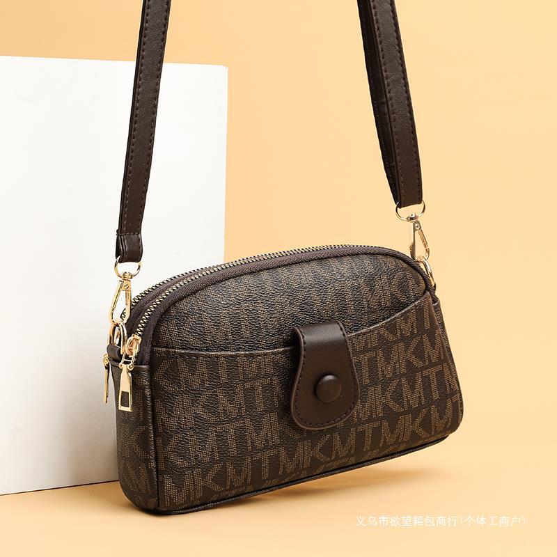 Soft Leather Clutch  New Cell Phone Bag Women's Long Wallet Casual Fashion Shoulder Messenger Bag Fashion - Deanwangkt