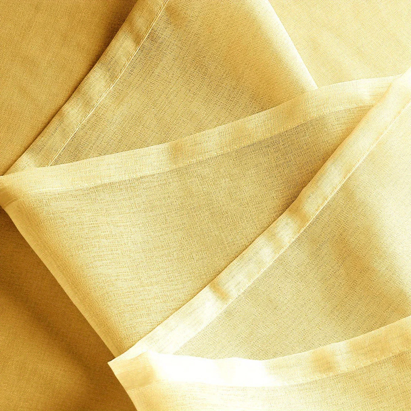 1 Panel Gradient Color Window Sheer Curtain Suitable For Living Room, Bedroom, Kitchen, Bathroom, Home Decor, Room Decor - Deanwangkt