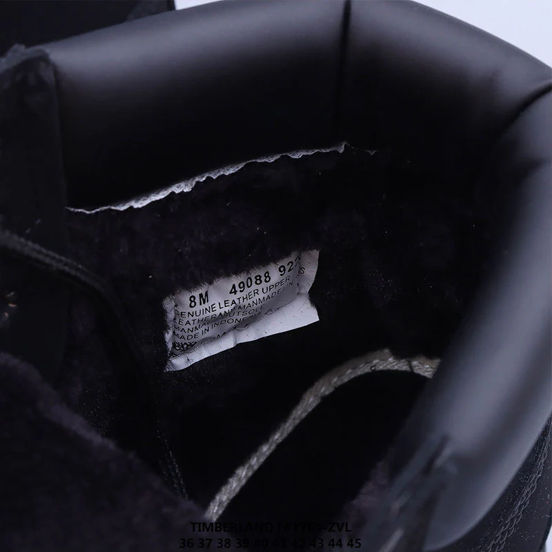 Martin Boots High-Top Shoes New Unisex Shoes Winter Trendy Waterproof and Hard-Wearing Non-Rotten Worker Boots Cotton-Padded Shoes - Deanwangkt