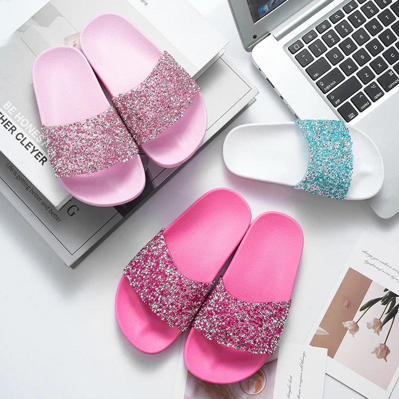 DEANWANGKT Fashion New Children's Slippers Summer Girls Baby Slippers Cute Non-Slip Soft Kids Big Middle Children Sandals - Deanwangkt