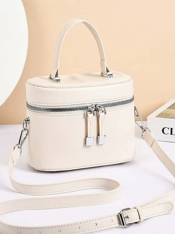 Women's bag  new fashion versatile high-end atmosphere daily commuter bucket bag popular shoulder messenger bag - Deanwangkt