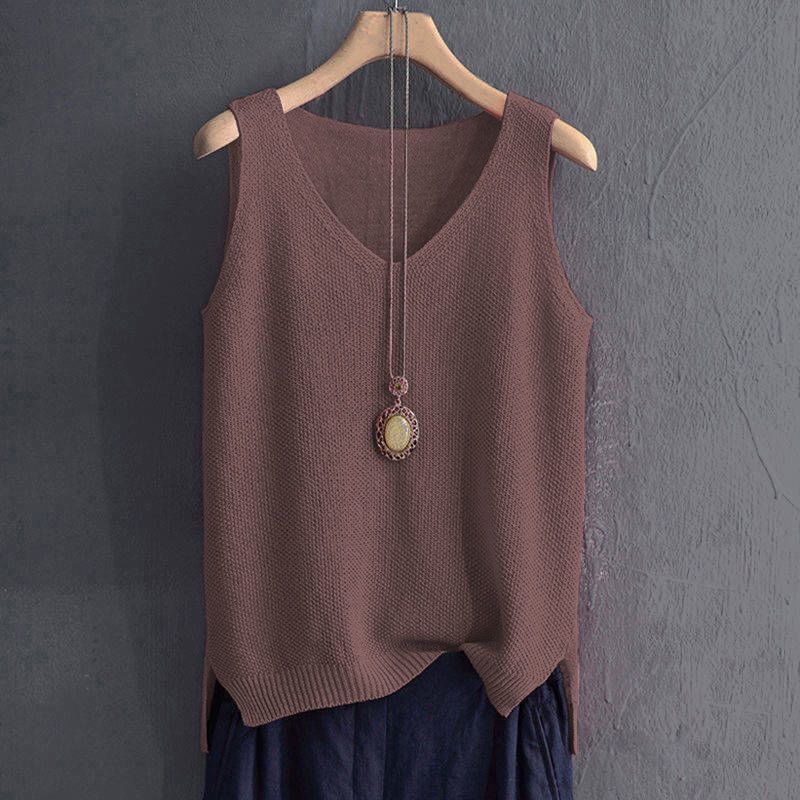 80-100 kg, fat mm loose belly cover large size ice silk suspender vest women's knitted bottoming shirt sleeveless top women's - Deanwangkt