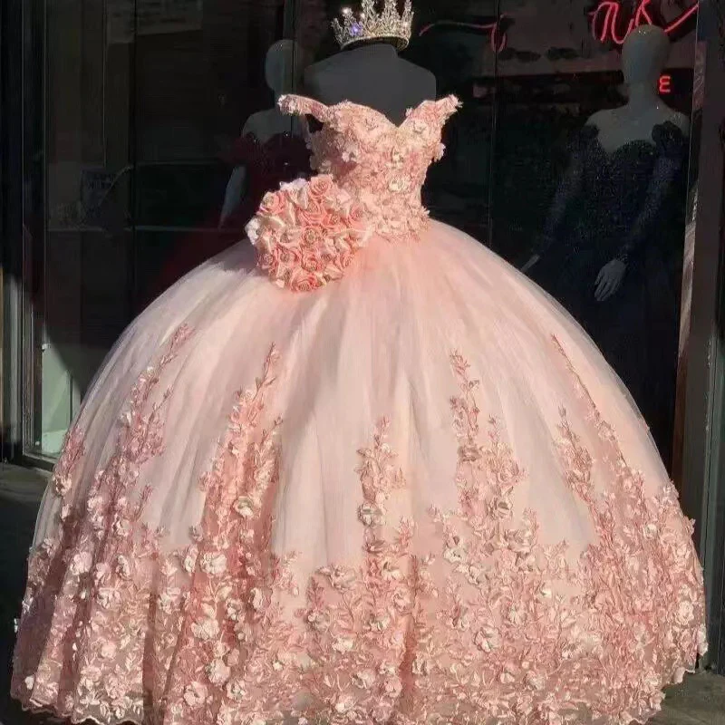 2025 One Shoulder  Wedding Dress New Bride Heavy Industry Pink Princess on the Run Small Man Main Wedding Dress Color Gauze Dress - Deanwangkt