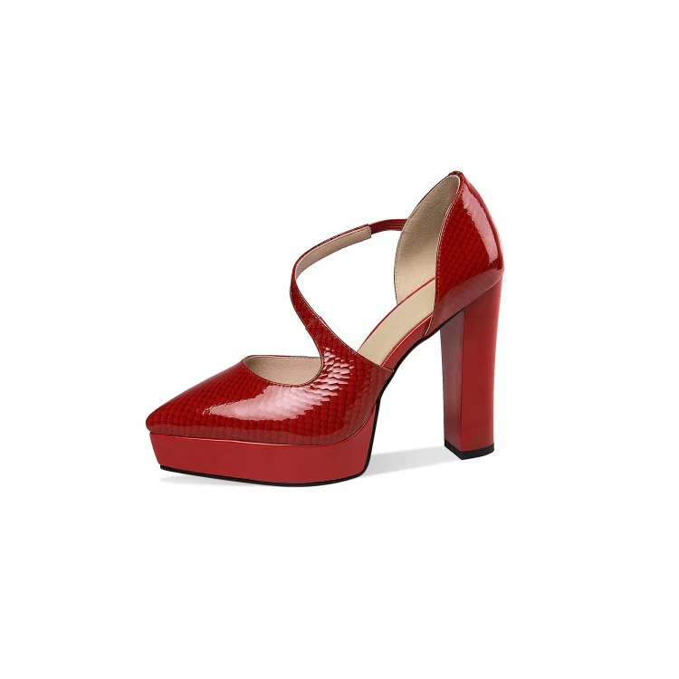 DEANWANGKT  Summer Chunky Heel Super High Heel Platform Sandals Women's Hollow  Foreign Trade Cross-Border Women's Shoes - Deanwangkt