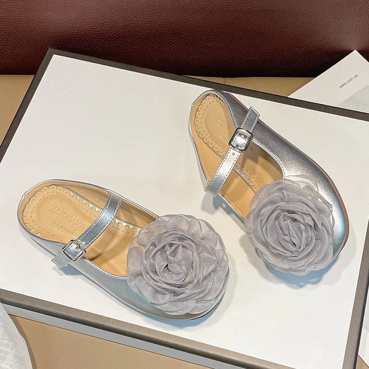 DEANWANGKT Children's Western Style Baotou Half Care Shoes Girls  Summer Outdoor Fashion Sandals Princess Style Sandals Beach Shoes Fashion - Deanwangkt
