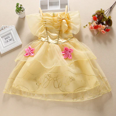 Foreign Trade European and American Girls Dress Princess Dress Dress Frozen Dress Cinderella Dress One Piece Dropshipping - Deanwangkt