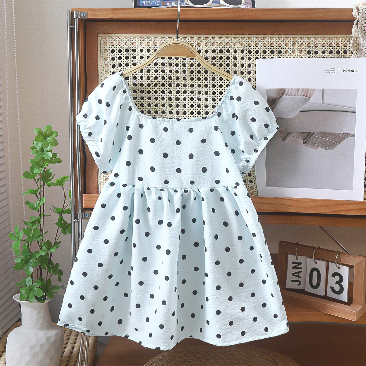 New Korean Girls Dress Baby Girl Princess Dress Western Style Cute Summer Leisure Dress - Deanwangkt