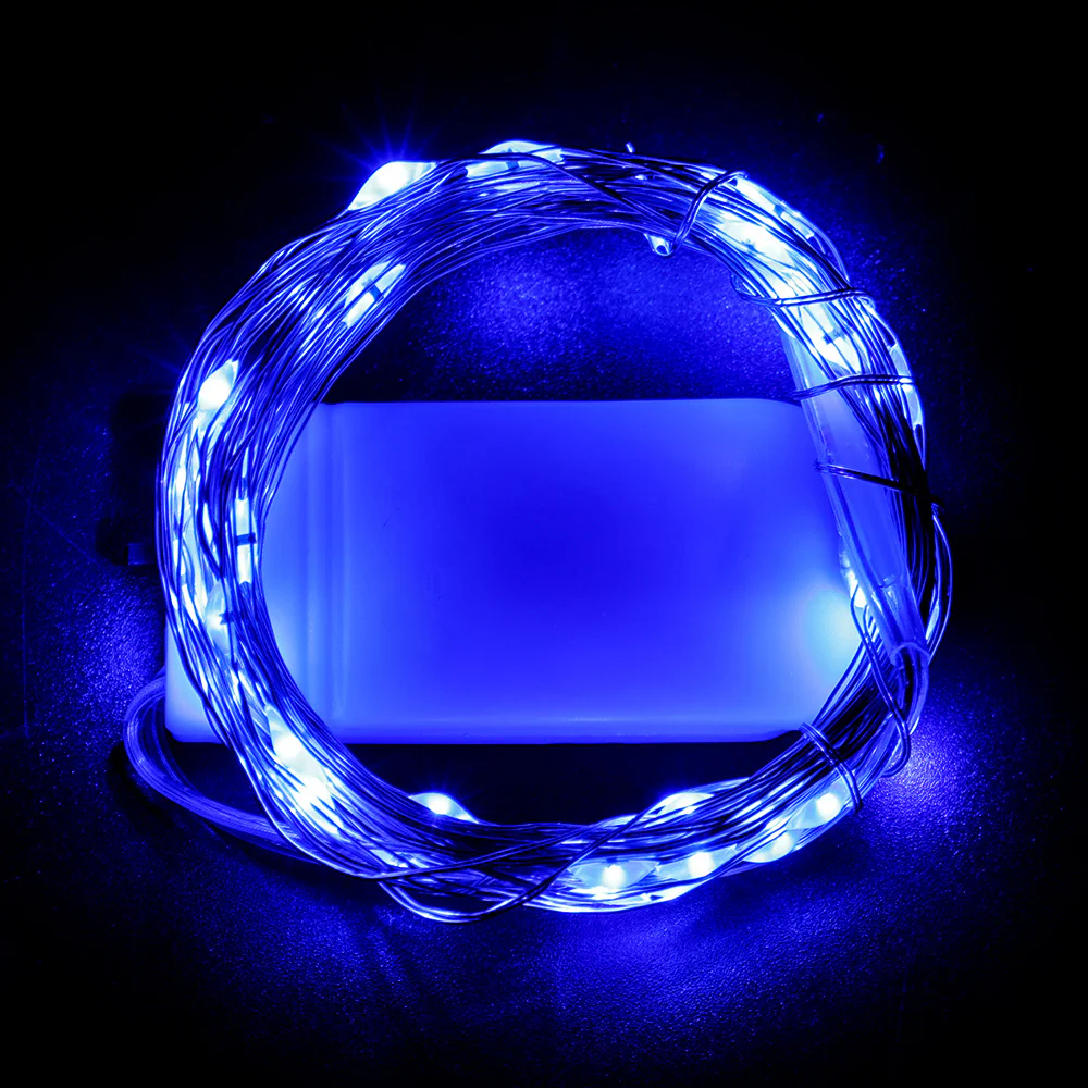 LED Fairy String Lights, Battery Operated Fairy Lights, Copper Wire Garland Holiday Lighting, For Home Garden Wedding Party Christmas Halloween Concerts, Birthday Indoor Outdoor Decorations - Deanwangkt