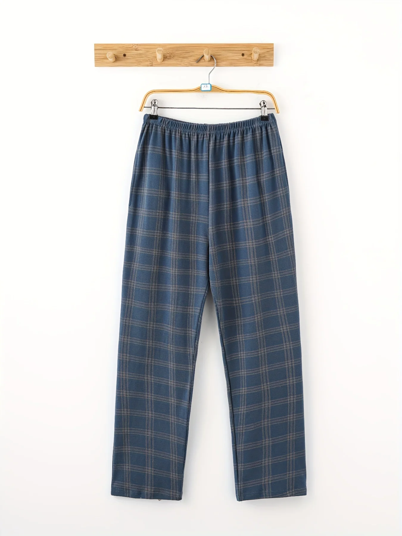 Men's Trendy Plaid Loose Pajama Pants, Stylish All-match Pants, Comfy & Breathable For Autumn And Winter - Deanwangkt