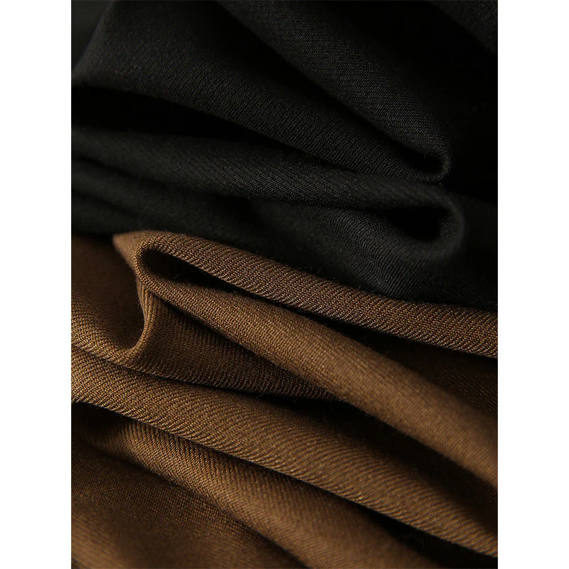 2025 Seasonal change,  high-waisted umbrella skirt, big swing skirt, spring new women's clothing, thin skirt, medium and long - Deanwangkt