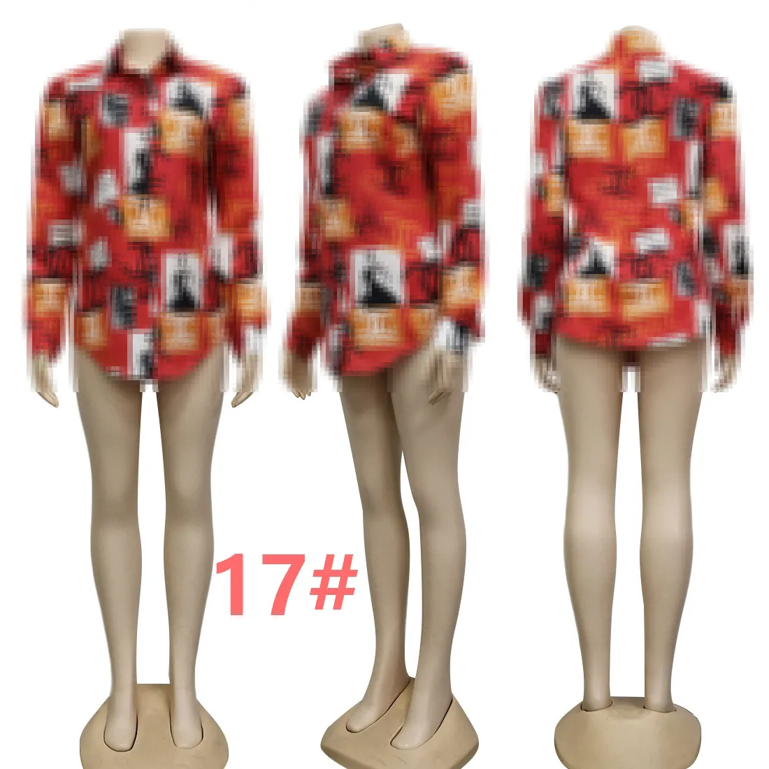 Luxury Women Blouses Shirts Designer Shirt Tops Long Sleeve Slim Fit Shirt Free Ship - Deanwangkt