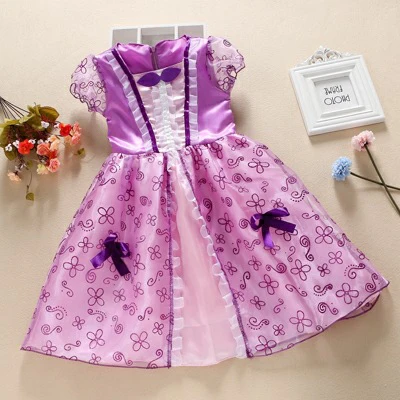 Summer Children Shirt  Girls Dress Frozen Princess Dress Sleeping Beauty Cinderella Snow White Skirt - Deanwangkt